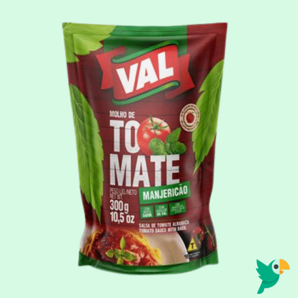 Molho de Tomate com Manjericão VAL – 300g