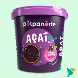 Açaí com Guaraná – Polpa Norte 1,02kg
