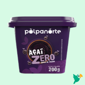 Açaí Zero Açúcar – Polpa Norte 200g