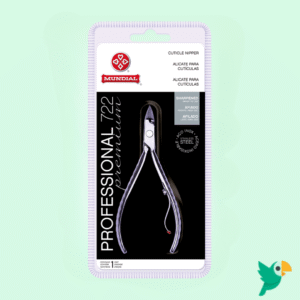 Alicate de Cutícula Profissional Inox 722 – Mundial