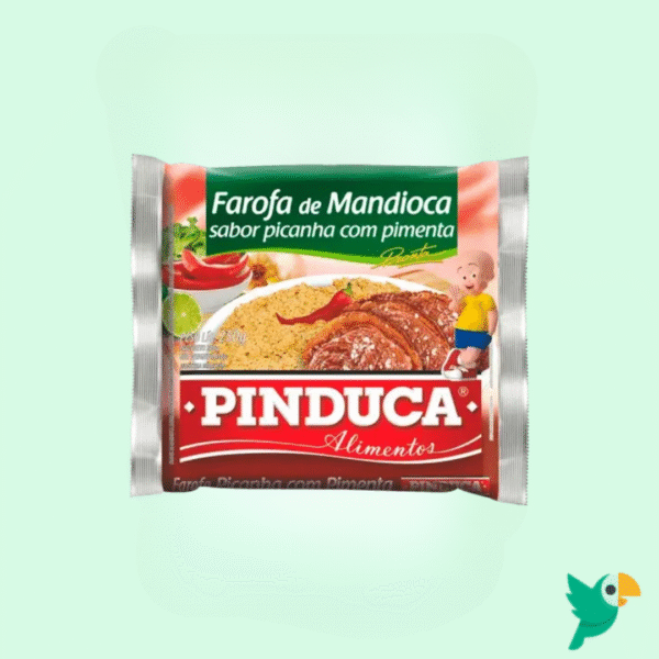 Farofa de Mandioca Sabor Picanha com Pimenta Pinduca – 250g