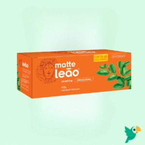 Chá Mate Leão Natural – Caixa com 25 sachês (40g)
