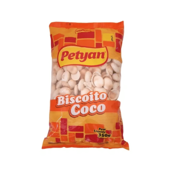 Biscoito Coco Pocazoi Petyan 350g