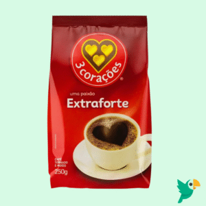 Café 3 Corações Extra-Forte 250g – 3 Corações