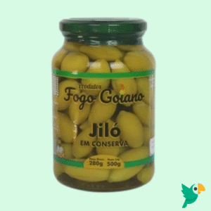 Jiló em Conserva 500g – Fogo Goiano