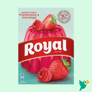Gelatina Framboesa e Morango 114g – Royal