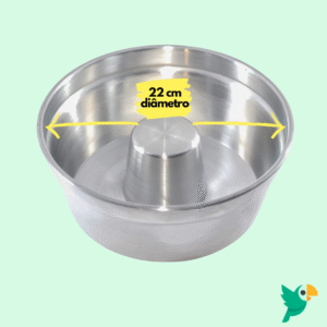 Forma de Pudim nº 22