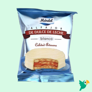 Alfajor de Doce de Leite Branco 50g – Mardel