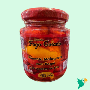 Pimenta Malagueta com Pequi no Óleo – Fogo Baiano 250g