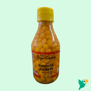 Pimenta Cumari Amarela em Conserva – Fogo Goiano 250g