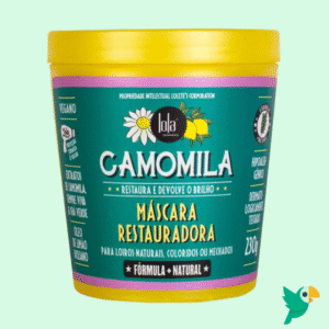Máscara Restauradora Camomila 230g – Lola Cosmetics