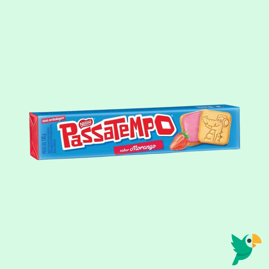 Passatempo Morango 130g – Nestlé