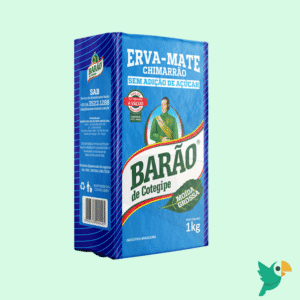 BARÃO DE COTEGIPE ERVA MATE SEM AÇÚCAR MOÍDA GROSSA 1KG