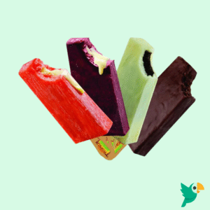 PICOLÉ PALETA MARACUJÁ COM LEITE CONDENSADO, QUEIJO COM GOIABADA