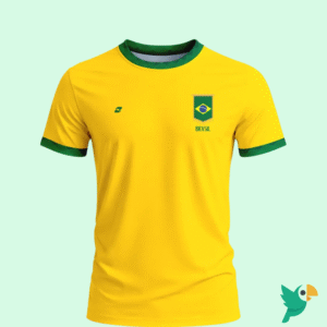 CAMISA BRASILEIRA TORCIDA COPA MUNDO BRASIL SELECAO